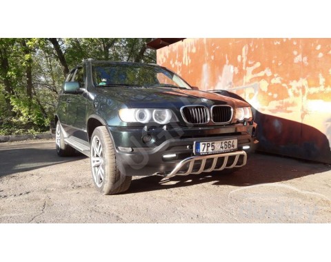 BMW X5 E53 с 1999-2006 кенгурятник модельный d50 из нержавеющей стали